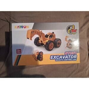 R/C Stunt Excavator Vehicle for Kids Twisting Spinning Truck See New In Box